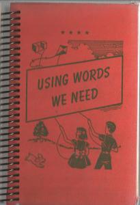 Vintage Book Journal -- Using Words We Need 