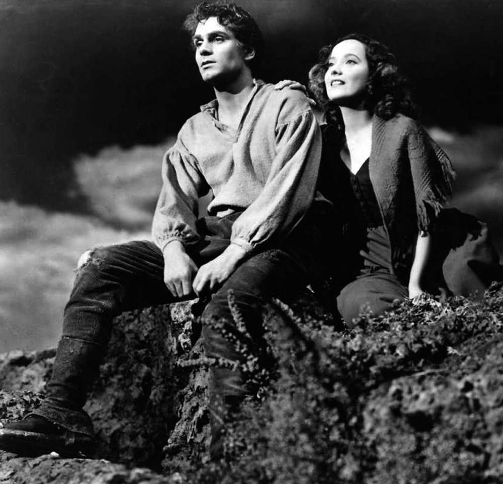Heathcliff and Catherine from Wuthering Heights