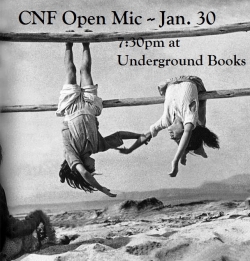 Creative Non-Fiction (CNF) Open Mic Night