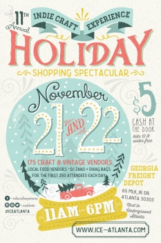 Underground Books at Indie Craft Experience "Holiday Shopping Spectcular"